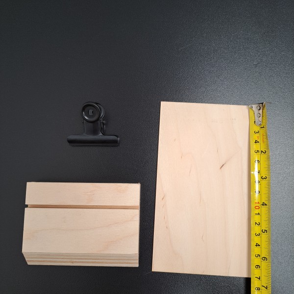 Small Sign Stand with Clip 5