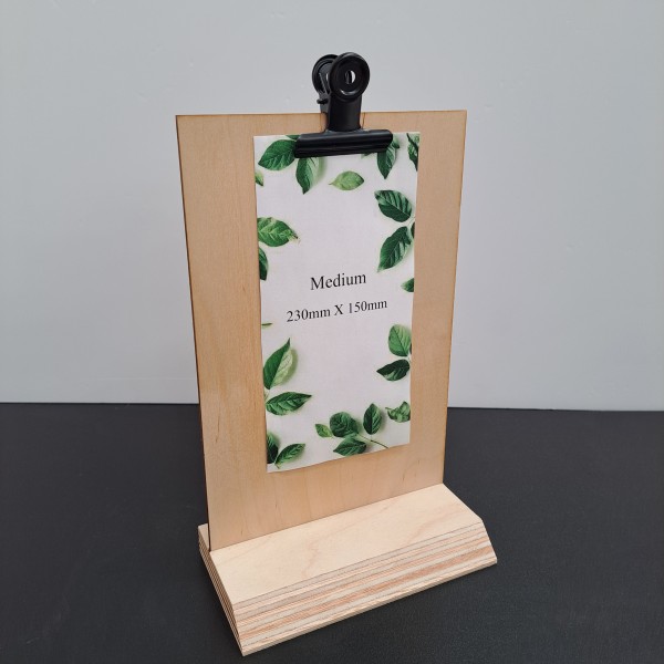 Medium Sign Stand with Clip 6