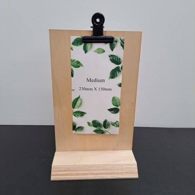 Medium Sign Stand with Clip 7