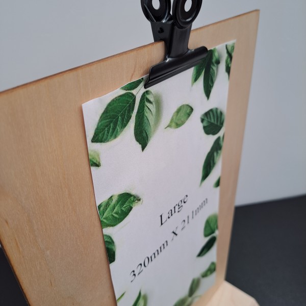 Large Sign Stand with Clip 9